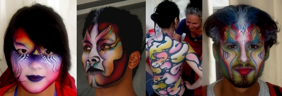 maquillage body painting