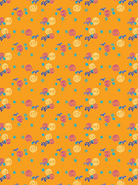 dessins pour imprim&eacute;s, motif ensemble, collection &eacute;t&eacute; enfants