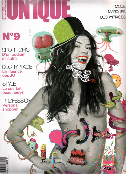affiche, la une du magazine unique