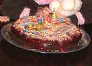 g&acirc;teau d'anniversaire