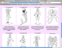 coloriages princesses