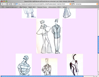 coloriages styliste femmes
