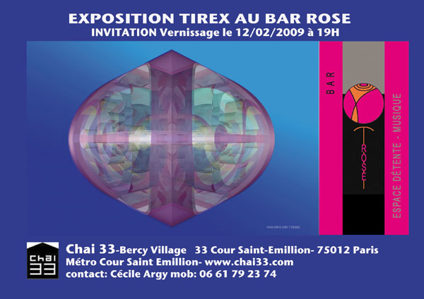 TIREX alias Thierry REISS, n&eacute; en 1957 - exposition