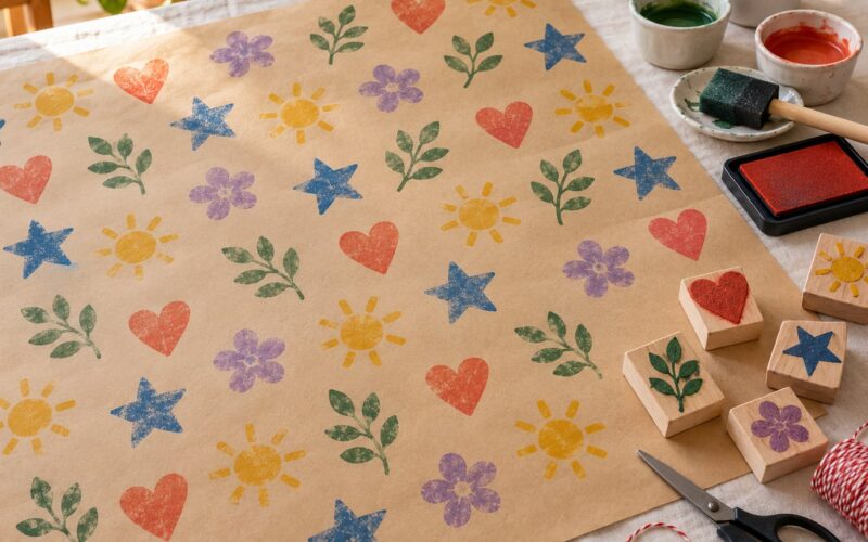 How to Make Wrapping Paper with Kids: Easy Crafts (2026)