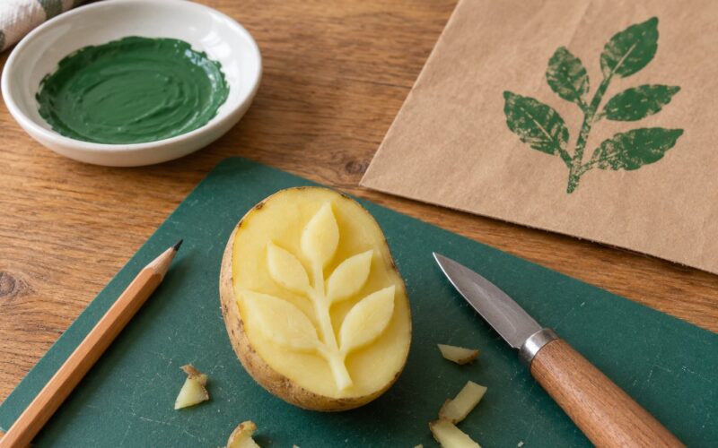 How to Make a Potato Stamp: Easy Printing Art for Kids 2026