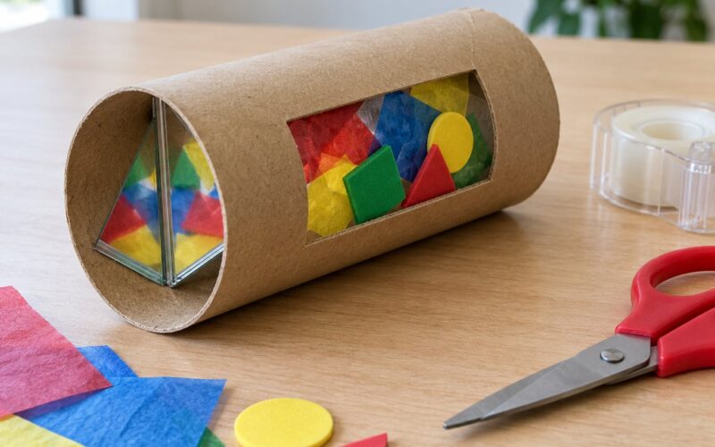 How to Make a Kaleidoscope with a Paper Towel Roll: Easy 2026