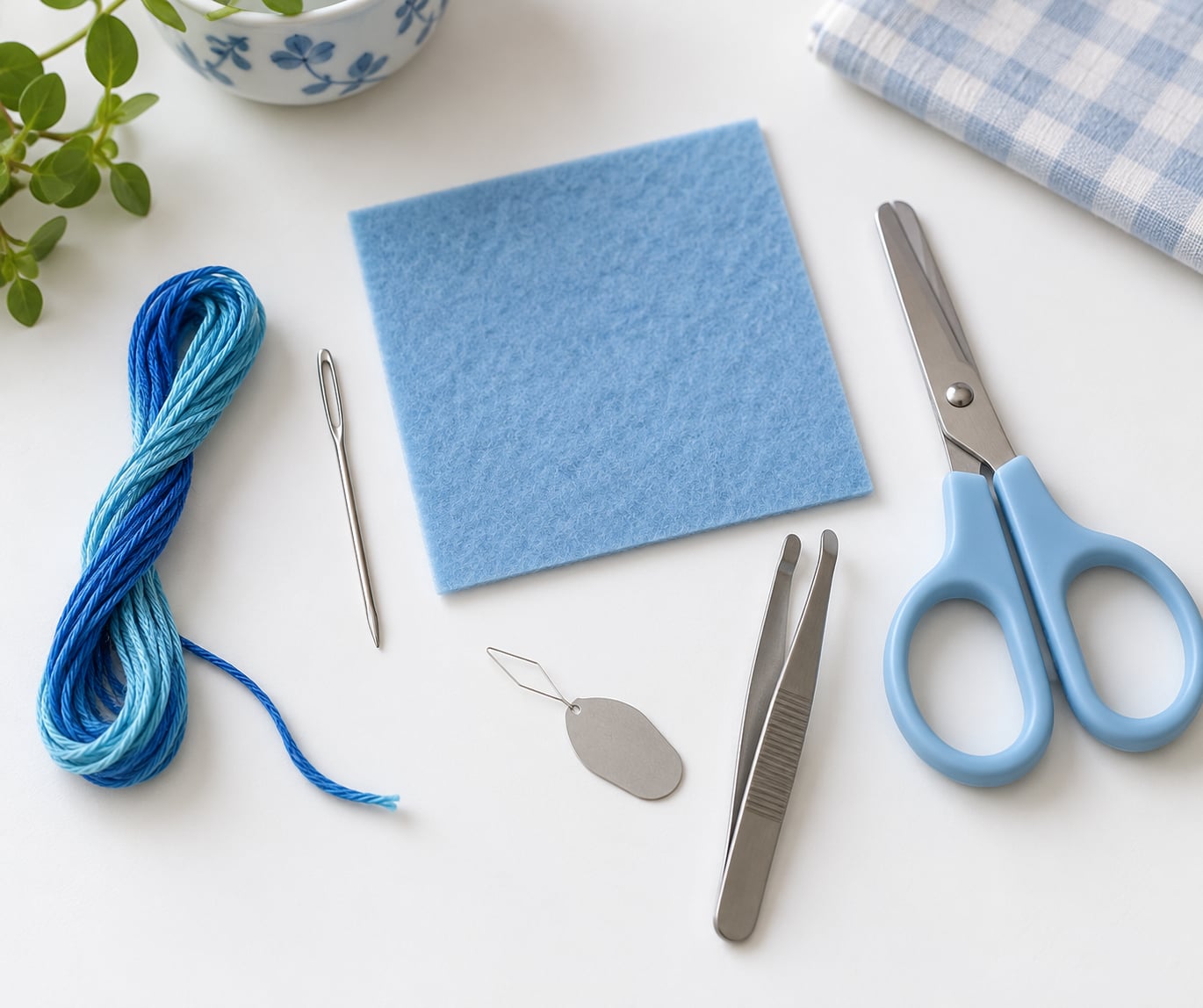 how to thread a needle for kids