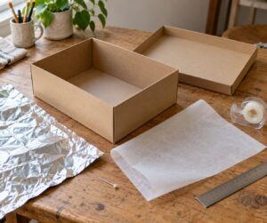 how to make a pinhole camera with a shoebox