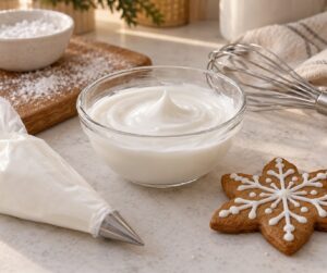how to make royal icing glue for gingerbread
