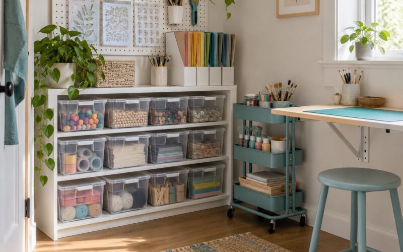 How to Organize Craft Supplies in a Small Space (2026)
