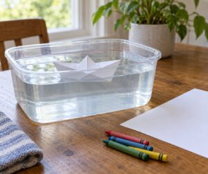 how to fold an origami boat that floats