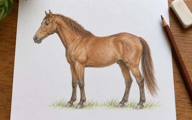 How to Draw a Horse for Beginners: Easy Step-by-Step Guide 2026