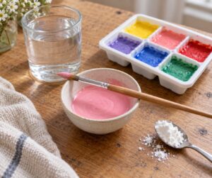 how to make watercolor paint from scratch