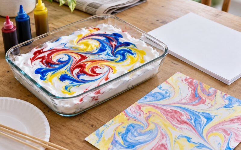 How to Do Marbled Paper with Shaving Cream (2026)
