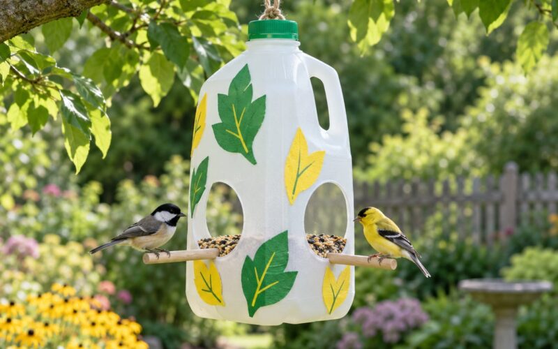 How to Make a Bird Feeder from a Milk Jug the Easy Way (2026)