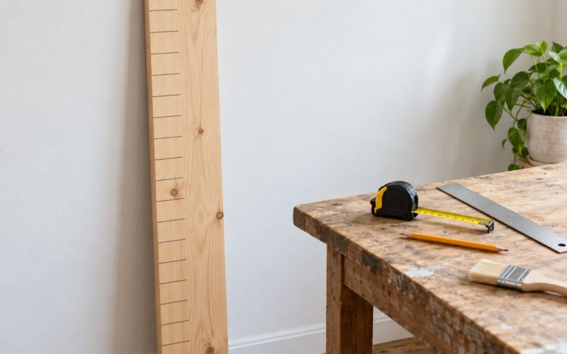How to Make a Growth Chart Ruler for Kids (2026)