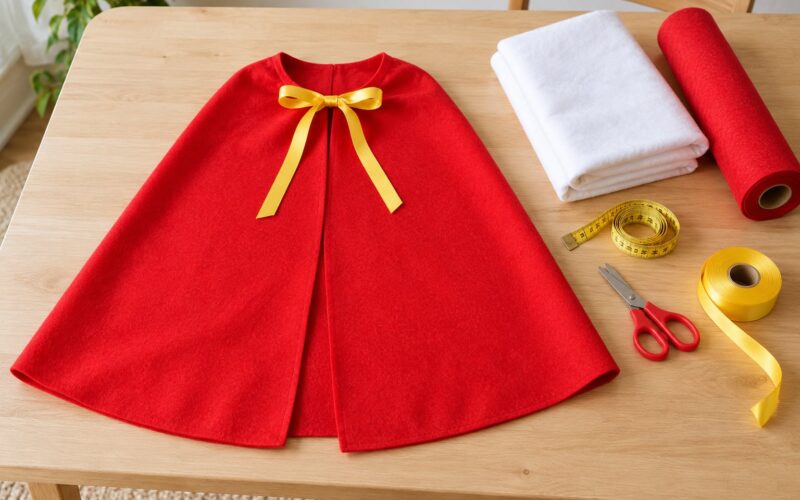 How to Make a Cape Without Sewing: Easy Kids Costume 2026