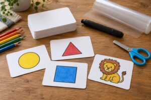 how to make flash cards that kids actually use