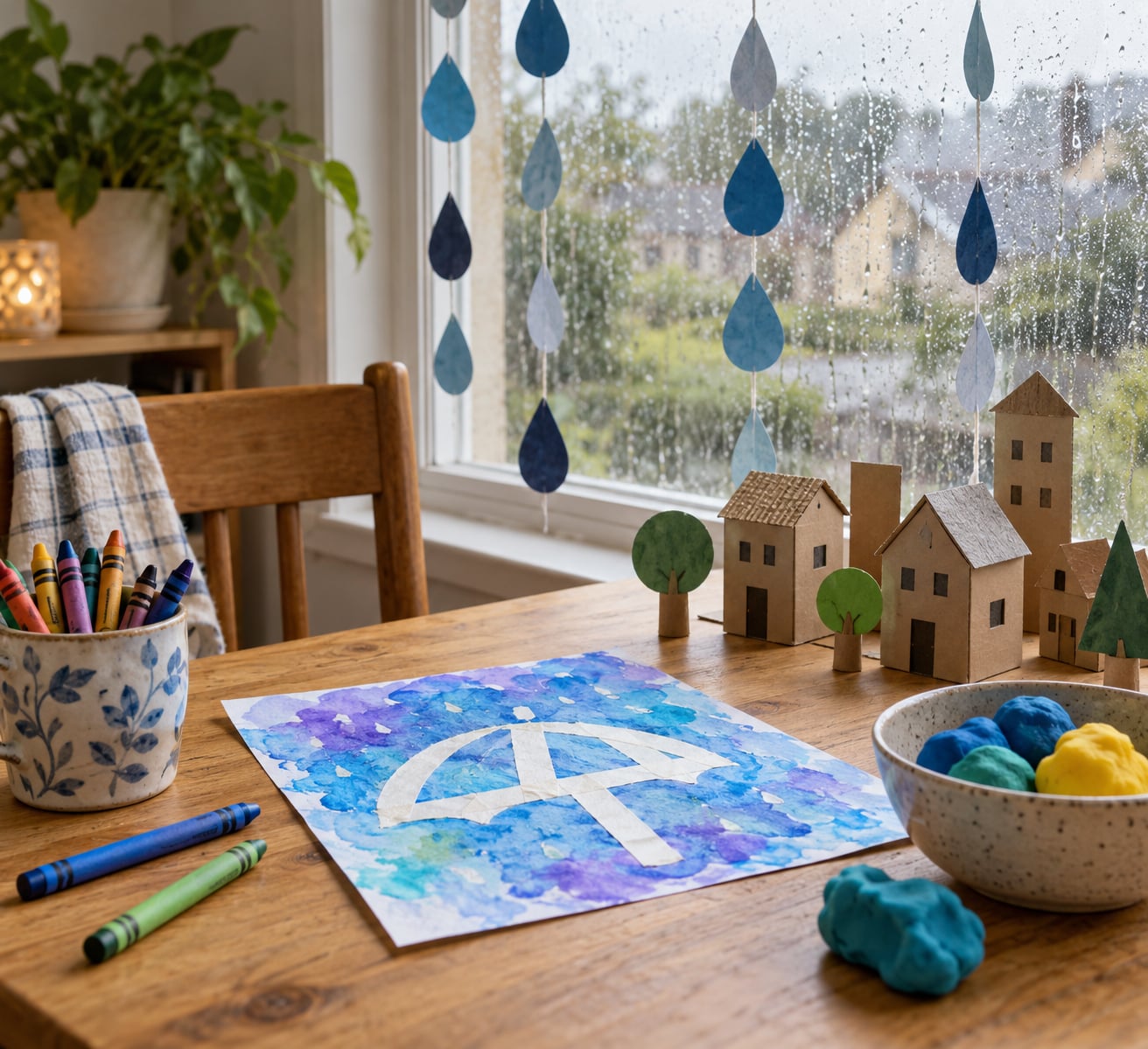 what to do with kids on a rainy day indoors