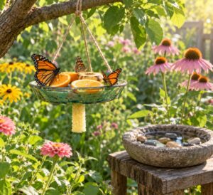 how to make a butterfly feeder for kids