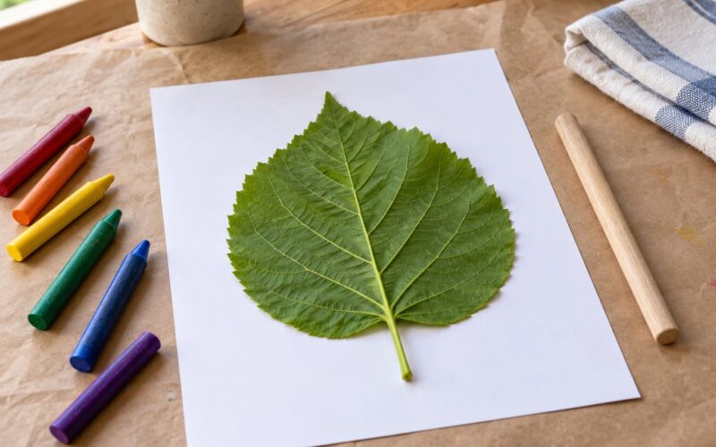 How to Make Leaf Rubbings with Crayons: Easy Nature Art 2026