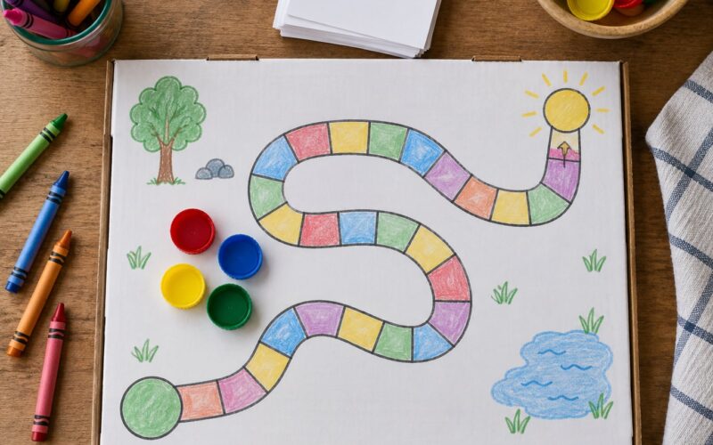 How to Make a Homemade Board Game with Kids: Easy Ideas 2026