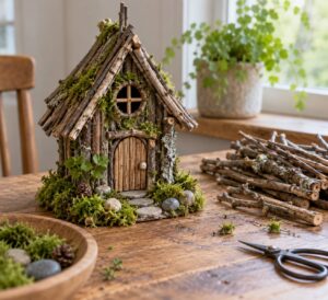 how to make a fairy house from sticks