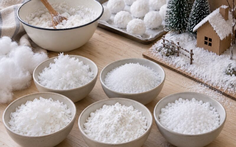 How to Make Fake Snow for Crafts: 5 Easy Recipes (2026)