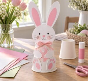 how to make an easter bunny craft with kids