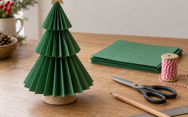 How to Make a Paper Christmas Tree: Easy Paper Craft 2026