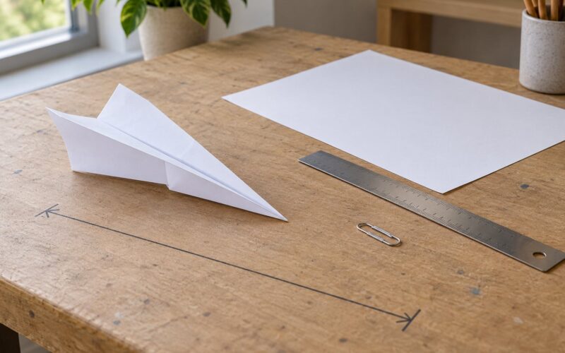 How to Fold a Paper Airplane That Flies Far | Easy Guide 2026