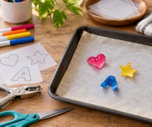 how to make shrink plastic charms at home