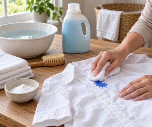 how to get washable paint out of clothes