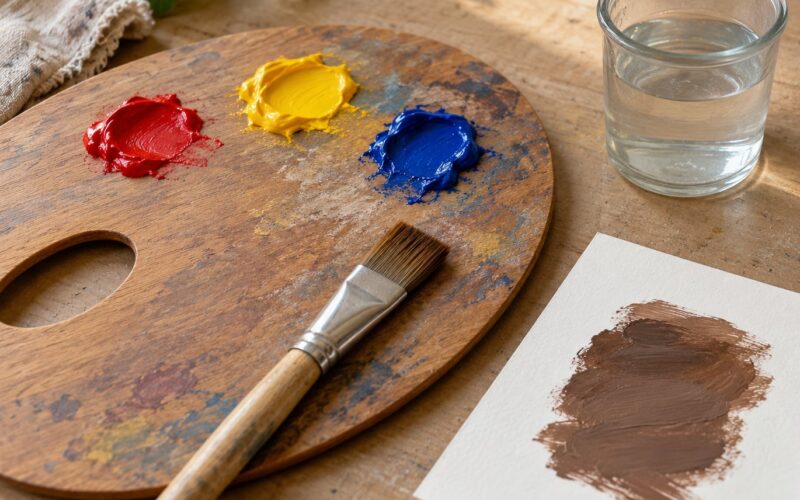 How to Make Brown Paint from Primary Colors (2026)