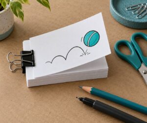 how to make a flip book animation