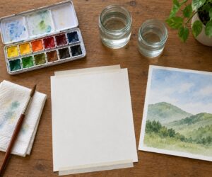 how to paint with watercolors for beginners