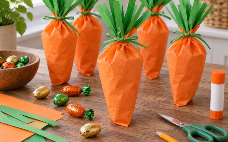How to Make Carrot Shaped Treat Bags (October 2026)
