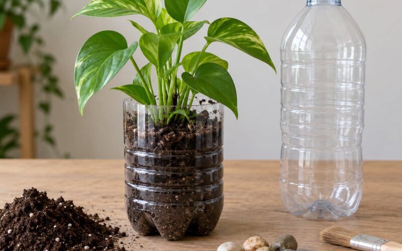 How to Recycle Plastic Bottles Into Planters: Easy Guide 2026