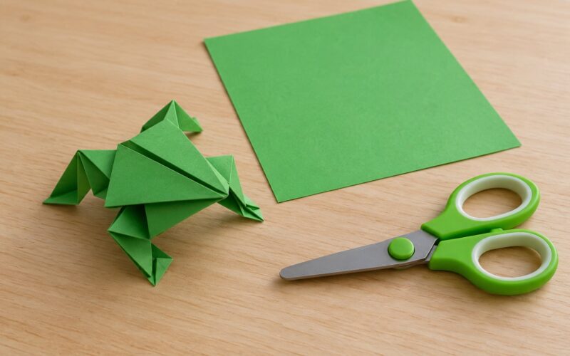 How to Fold an Origami Frog That Jumps for Kids – Simple 2026