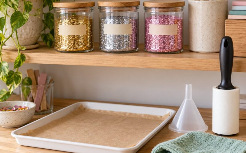 How to Store Glitter Without the Mess: 5 Tips (October 2026)