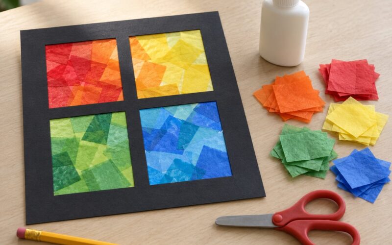 How to Make a Stained Glass Window Craft with Kids (2026)