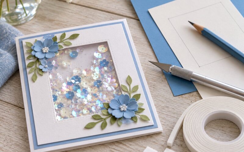 How to Make a Shaker Card Without a Die Cutter (2026)