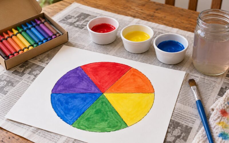 How to Use a Color Wheel for Kids Art Projects (2026)