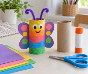 how to make a toilet paper roll craft