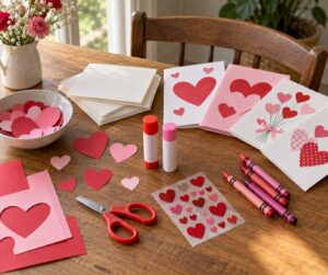 how to make valentine cards for a class party