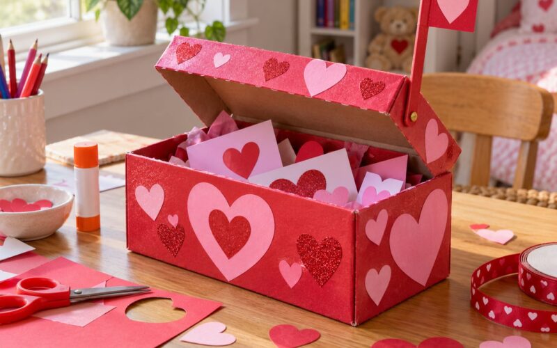 How to Make a Valentine Mailbox from a Shoebox (2026)