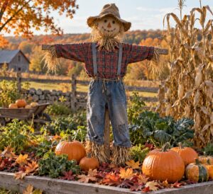how to make a scarecrow for the yard