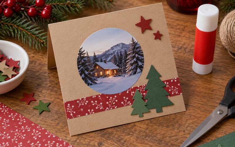 How to Make a Christmas Card With a Child’s Photo (October 2026)