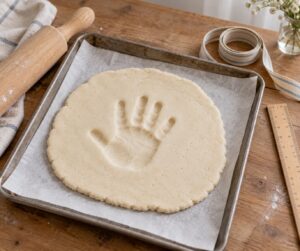 how to make a handprint ornament that lasts