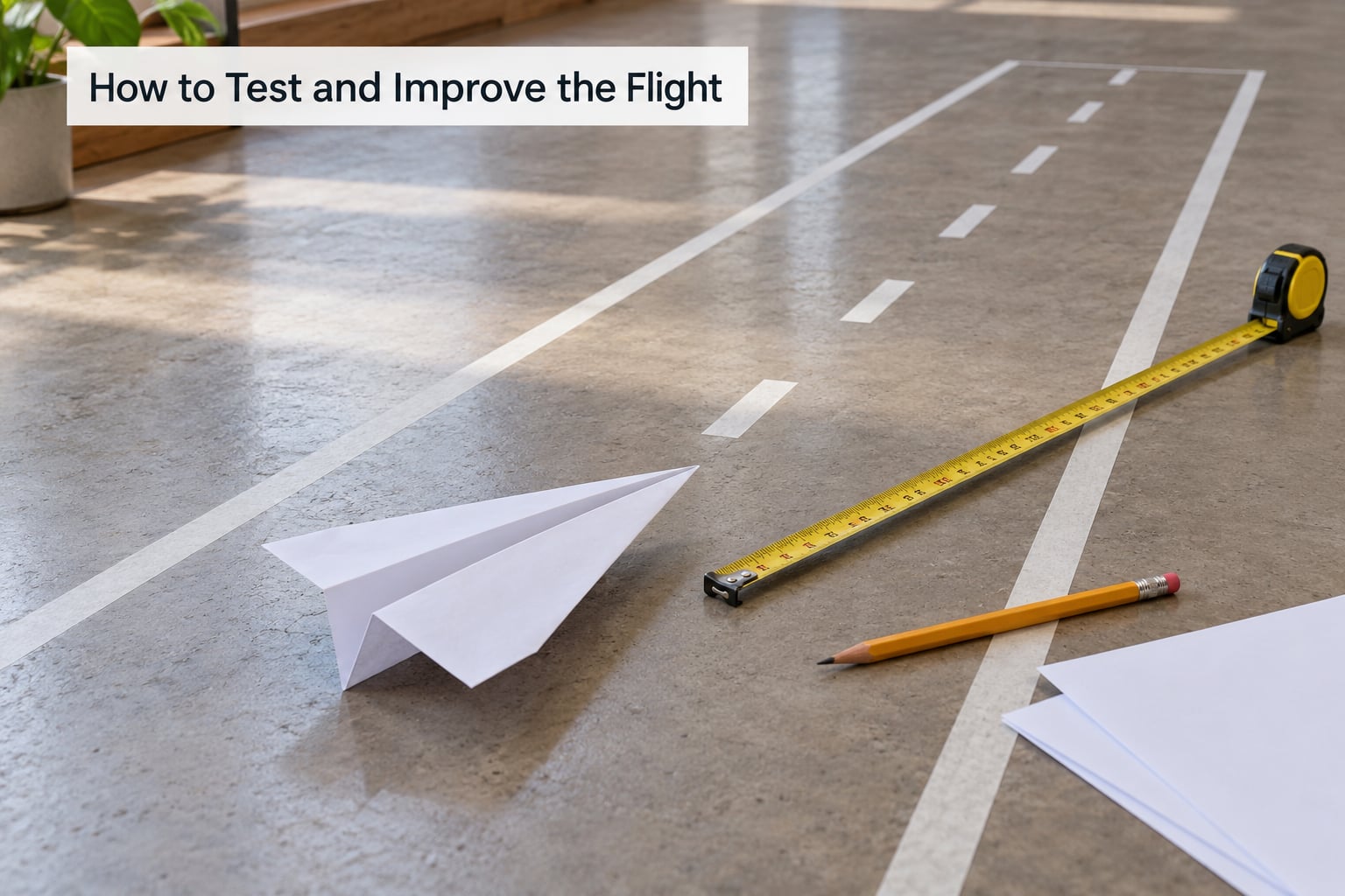 How to Test and Improve the Flight